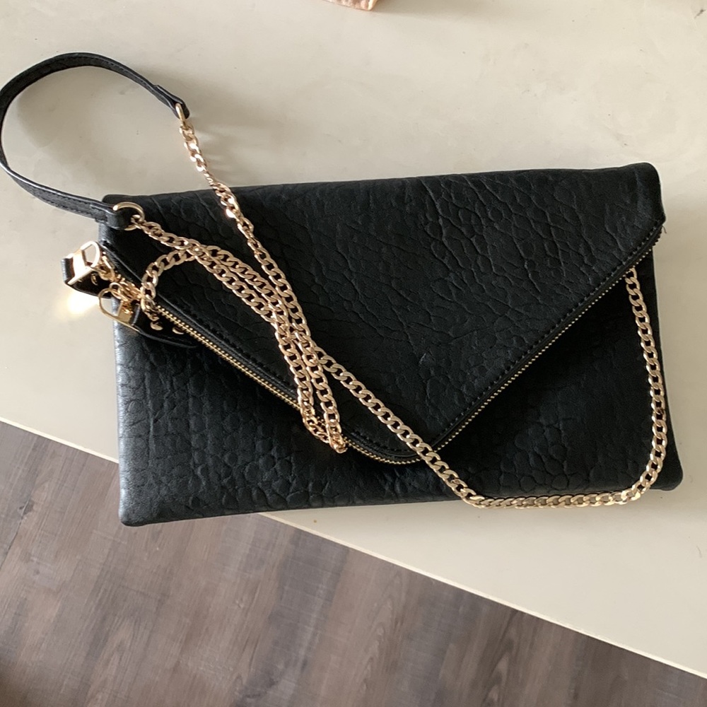 Black Envelope Crossbody